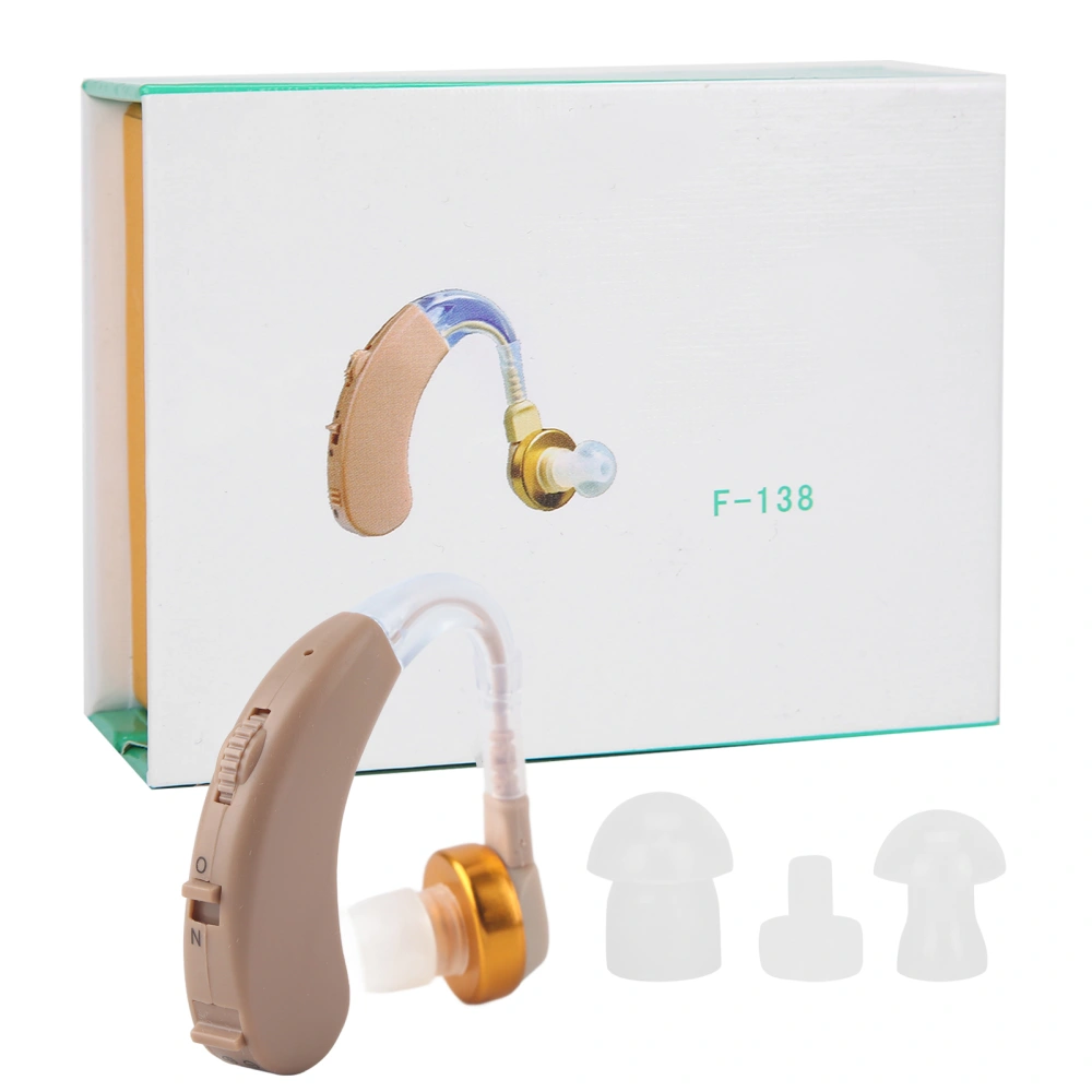 Professional Elderly Care Hearing Aid Device Portable Sound Amplifier with Earplugs