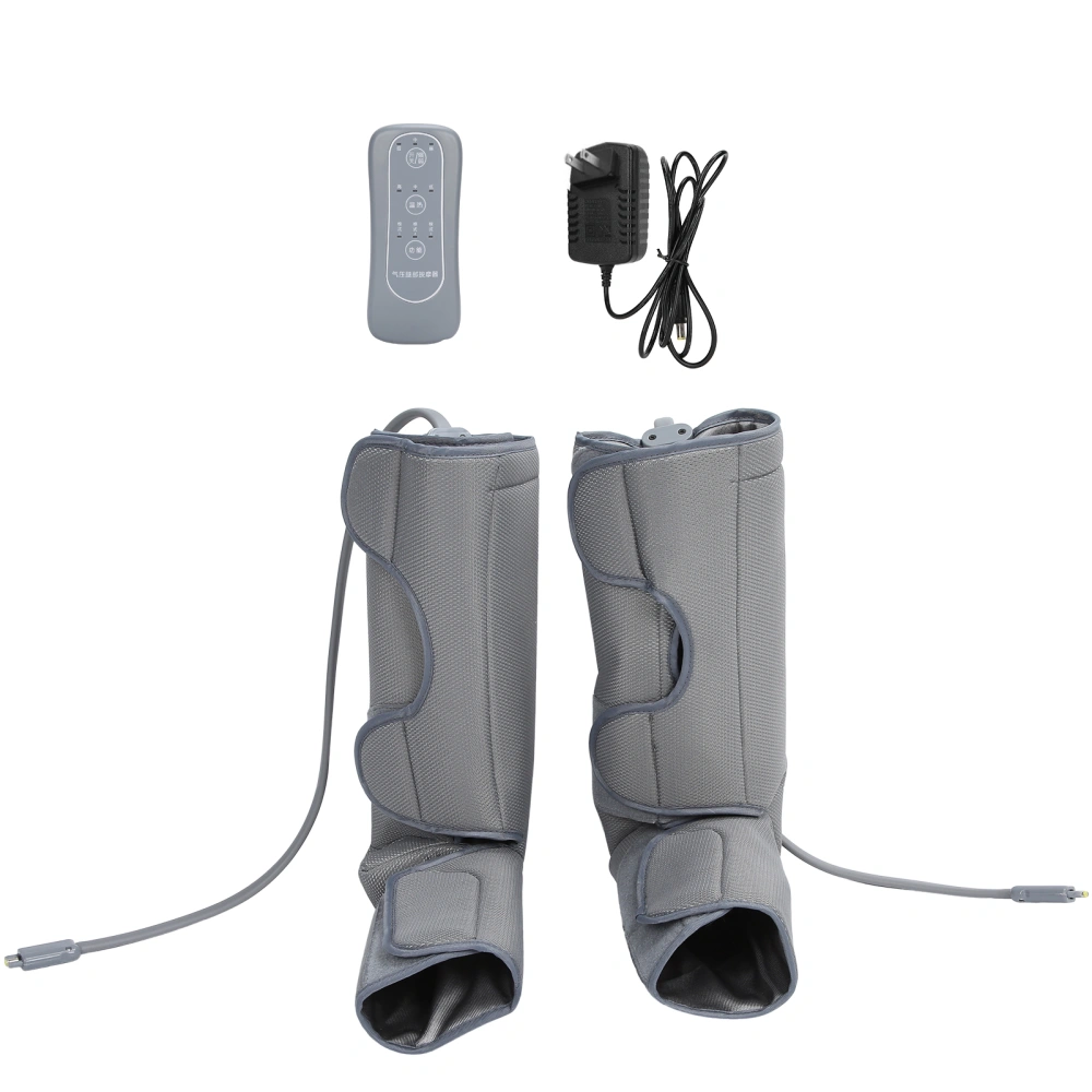 Leg Massager Air Compression Foot Calf Wrap Heating Massager Automatic Manual MassagerUS Plug 100-240V