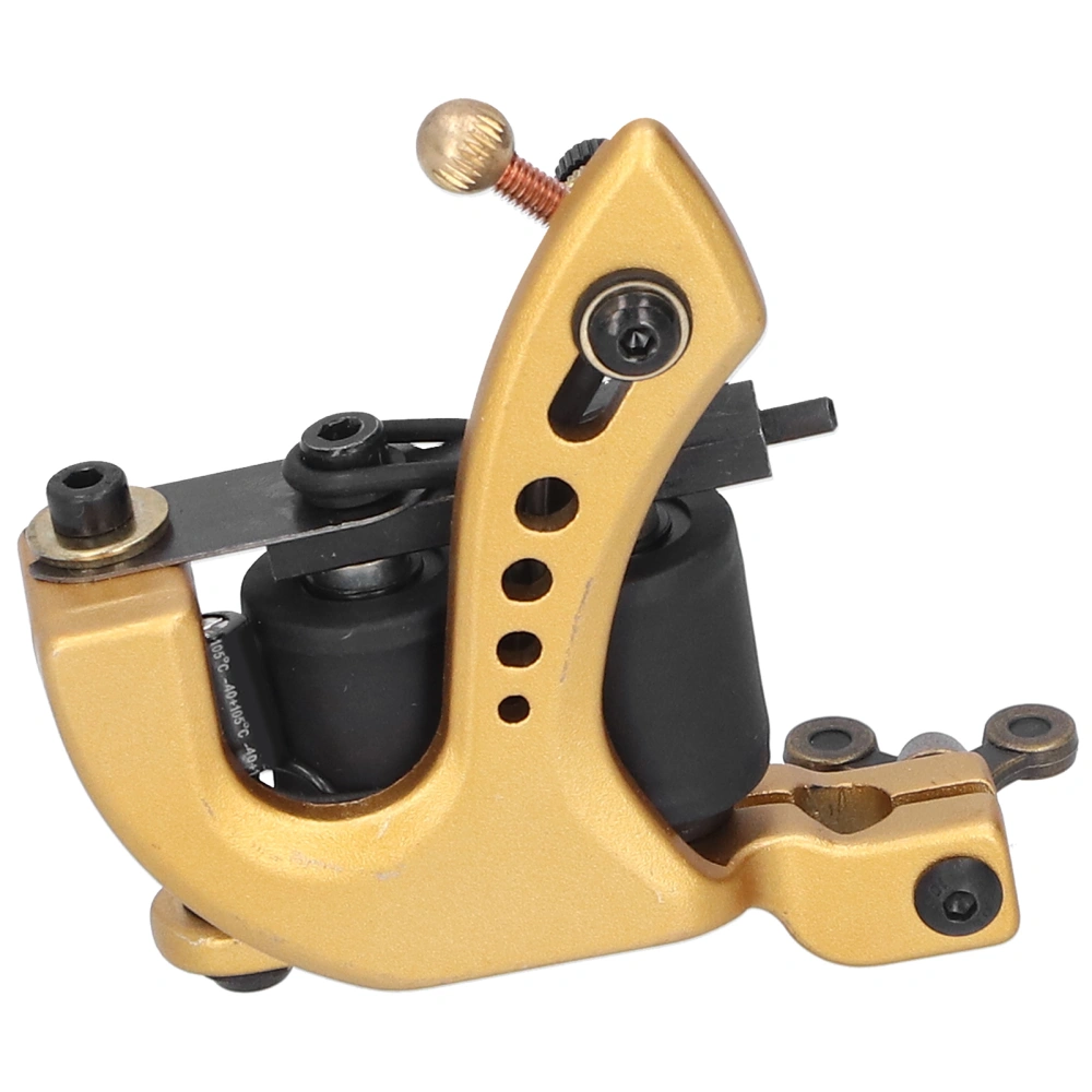 Professional Tattoo Machine Coil Liner Shader Tattoo Machine Alloy Tattoo SuppliesGolden ZZ069‑1