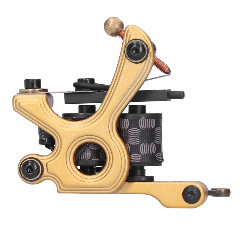 Coil Tattoo Machine Liner Shader Professional Tattoo Machine Alloy Tattoo SuppliesZZ024-2 Golden