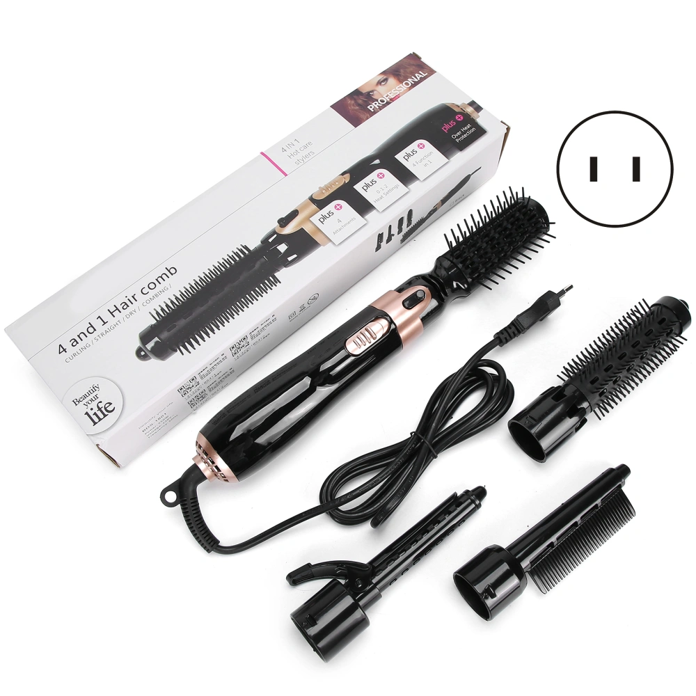 4in1 Automatic Hair Curler Curling Iron Multifunction 2 Temperature Ceramic HeatingUS Plug 110V