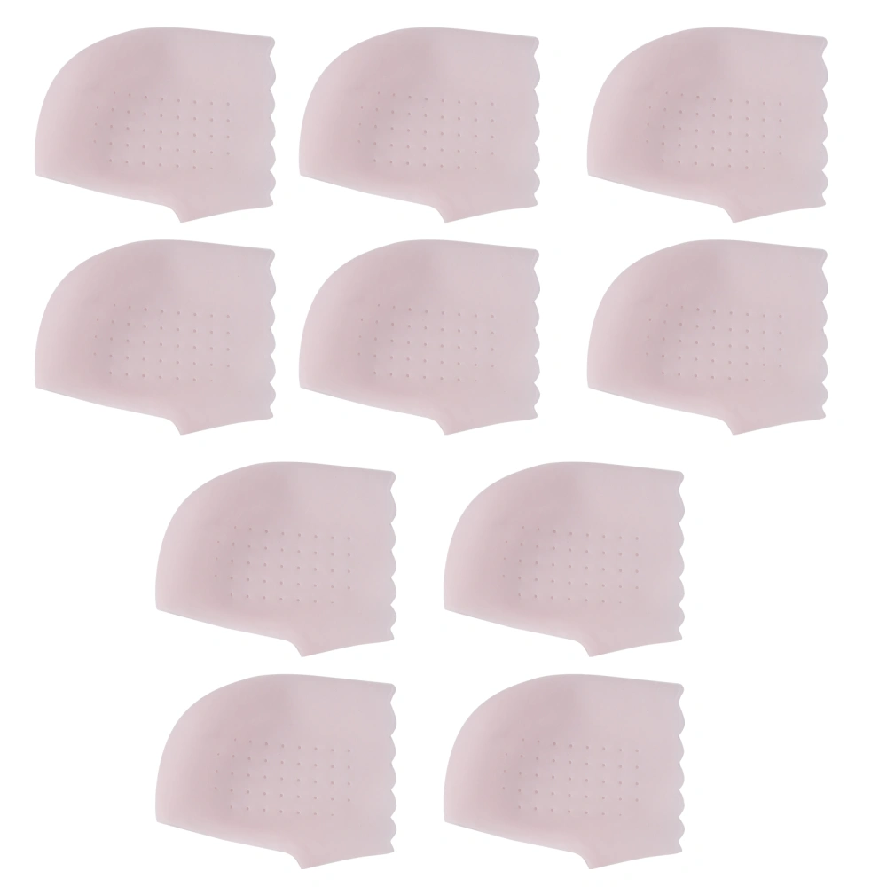 5 Pair Heel Pads Cushion Protectors Moisturizing Heel Protective Cover Wrap for WomenPink