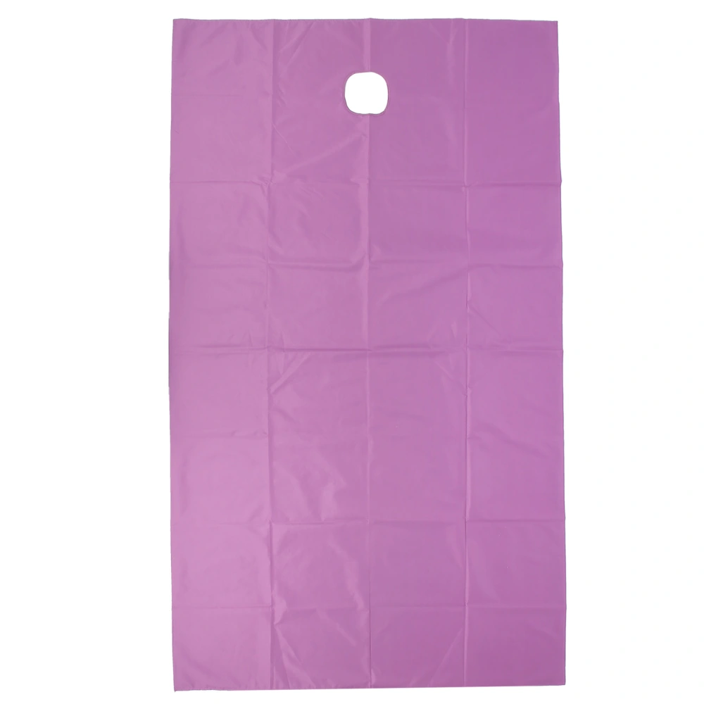 Bed Sheet Breathable Waterproof Polyester Fiber Massage Coverlet for Beauty Salon 200x115cmPurple