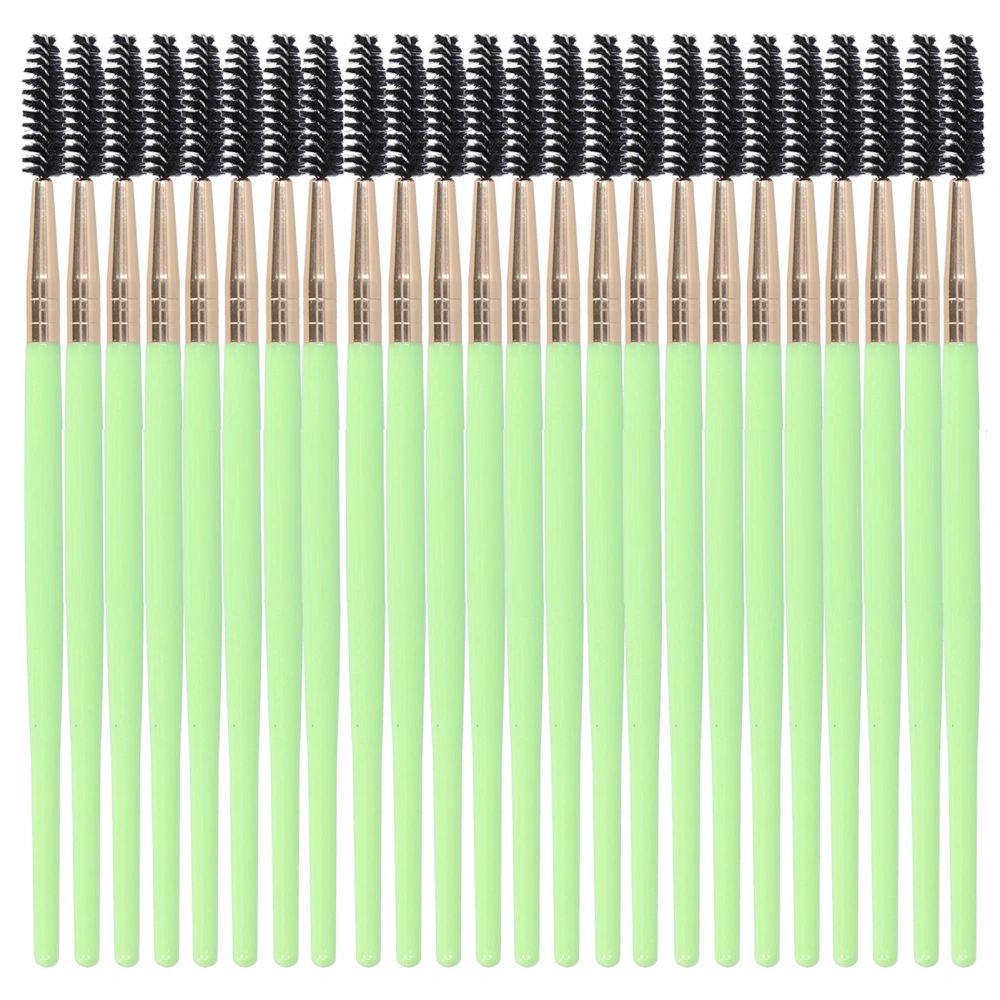 24pcs Eyelash Brush Set Curling Extension Mascara Applicator Wand Nylon Hair Eyebrow Brush