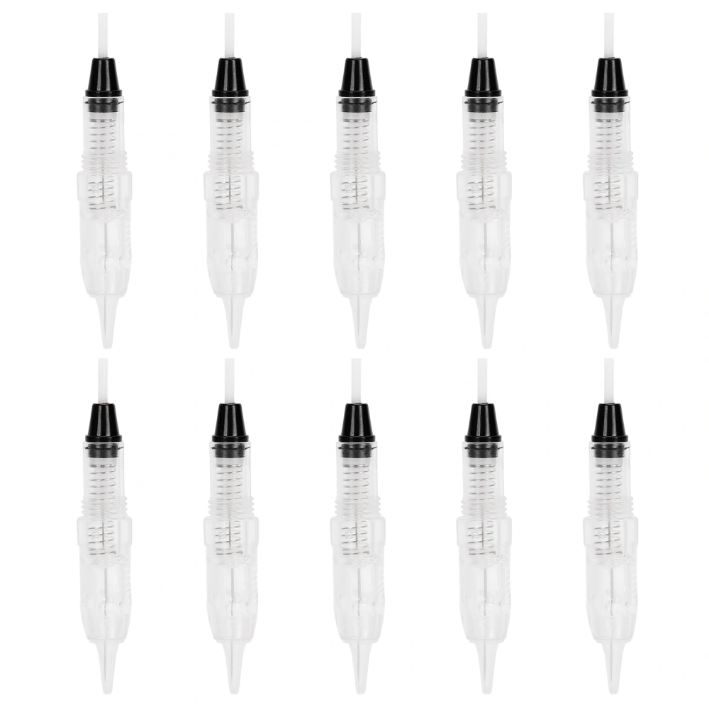 10pcs Cartridge Tattoo Needle Eyebrow Eyeliner Needles for Microblading Tattoo MachineSingle Pin