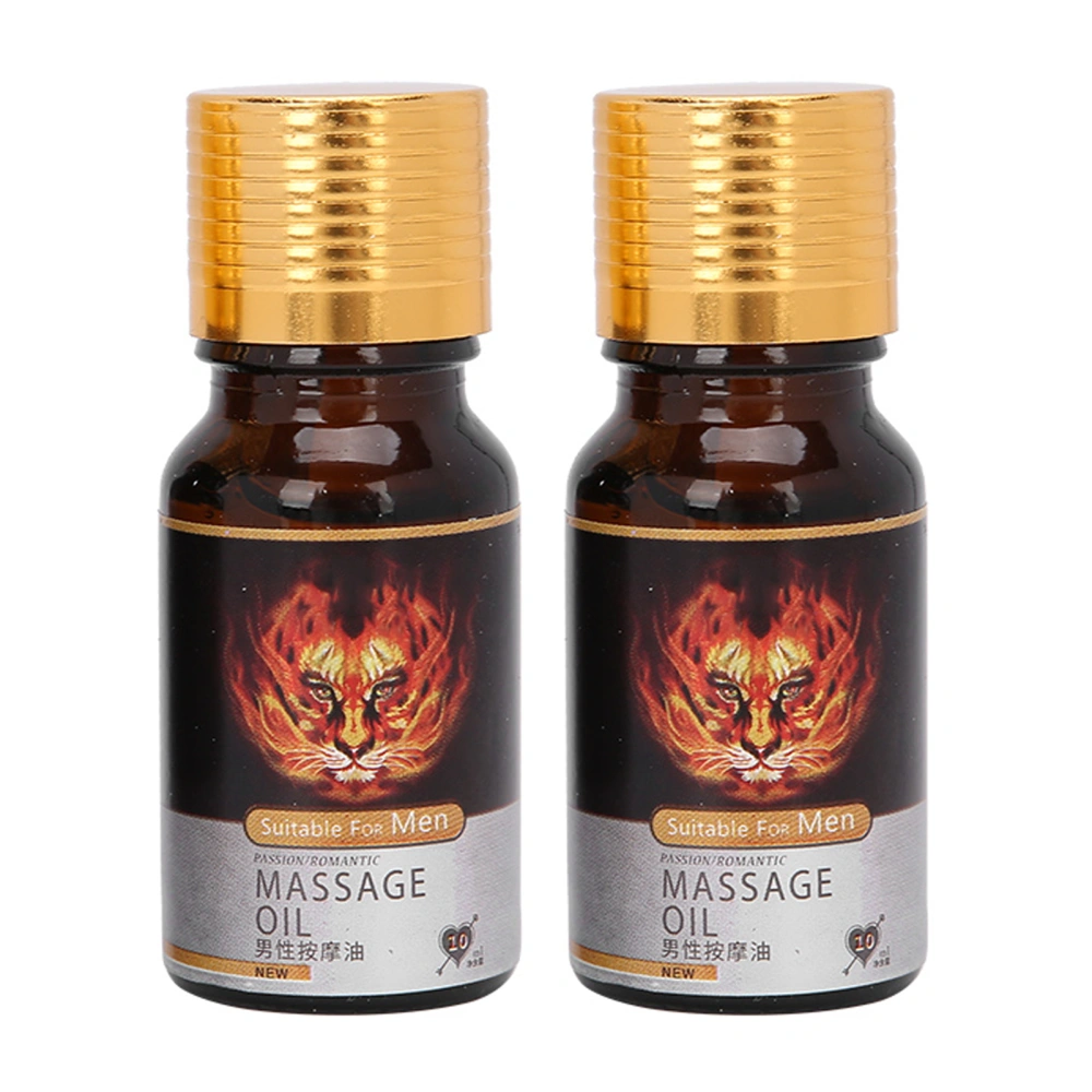 2pcs Men Essential Oil Massage Pressure Relieve Relaxation Enlargement Plant Essential Oil