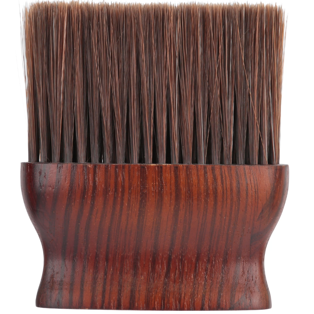 Barber Neck Duster Brush Wood Handle Hair Duster Brush for Barber Shop Hair SalonL