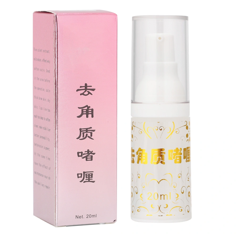 20ml SemiPermanent Microblading Exfoliation Gel Eyebrow Lip Dead Skin Cleaning Agent Tattoo Supply