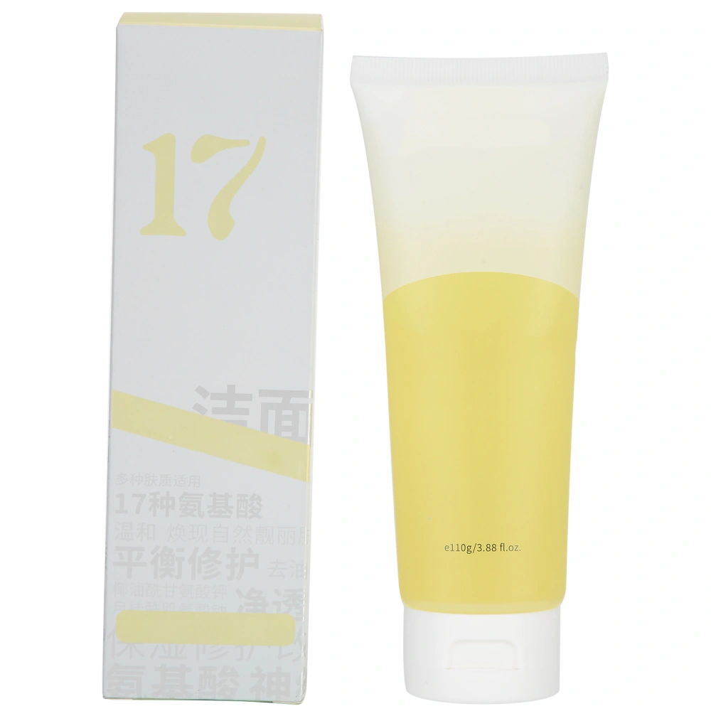 110g Mild Cleaning Face Cleanser Moisturizing Whitening Face Cleaning Rich Foam Cleanser