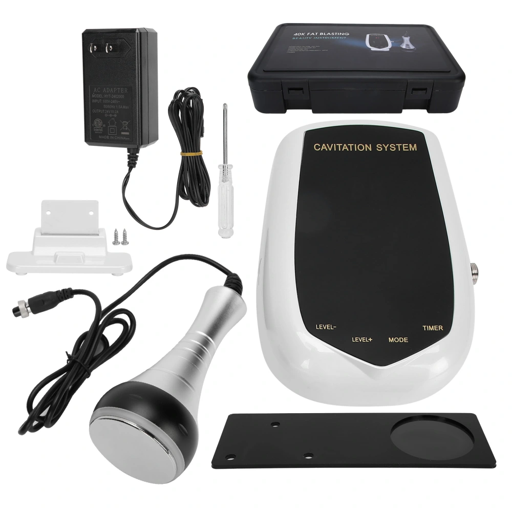 40K Ultrasonic Fat Burning Body Slimming Household Weight Loss Machine InstrumentUS Plug 100‑240V