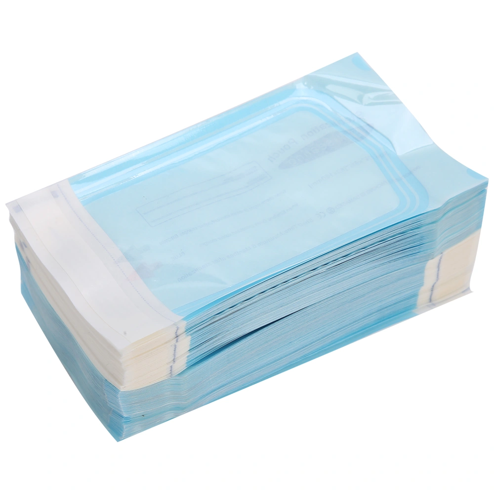 200pcs / Box Self Sealing Cleaning Pouch Storage Bag for Dental Materials Tool (83 x 160mm)