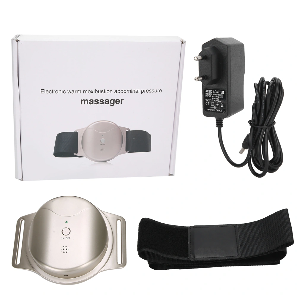 Abdominal Heating Massager Electric Warm Therapy Constant Temperature Massager (100‑240V)EU Plug