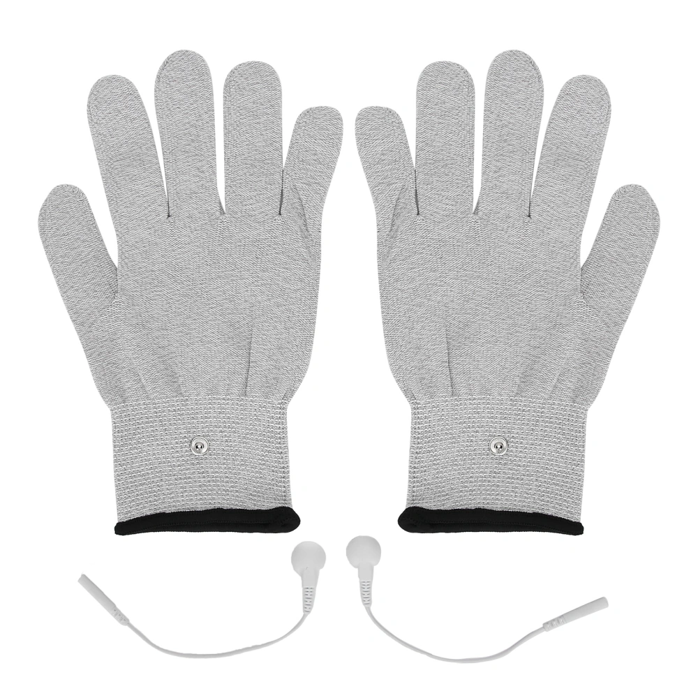 Electrotherapy Massager Conductive Gloves Electrode Gloves for TENS Machine Device