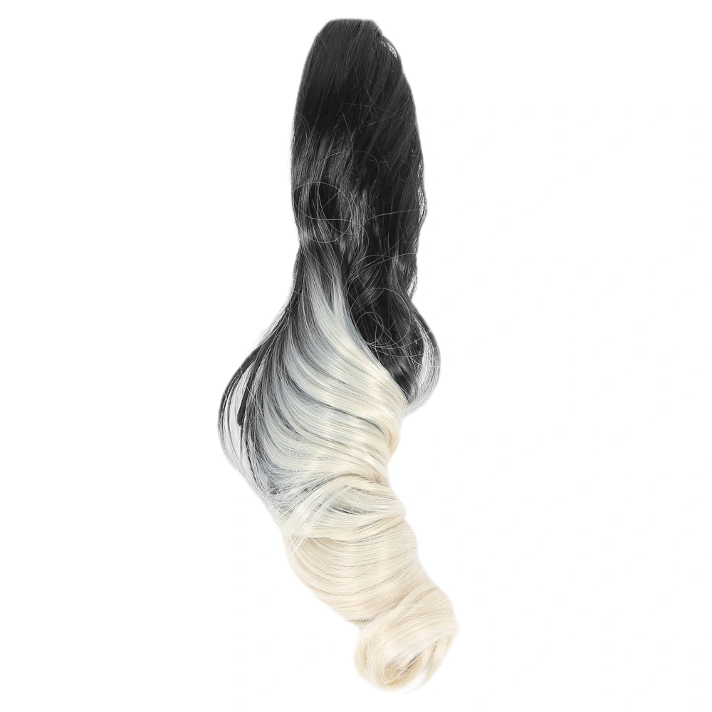 Claw Clip Hair Wig Extensions Hairpiece Women Female Curly Wig Ponytail Wig 55cm1BT6132