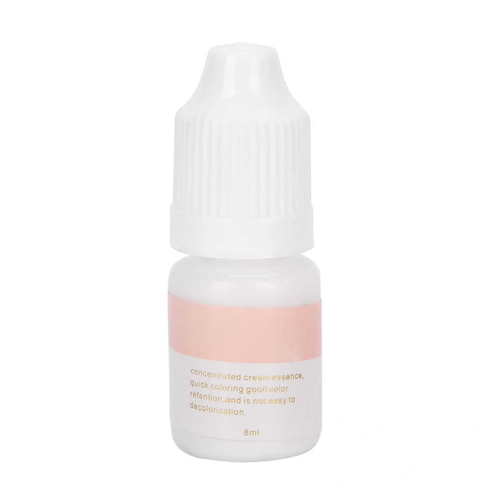 Microblading Pigment Lip Eyebrow Tattoo Modification Powder Diluent Fixing Agent 8mlWhite Pigment