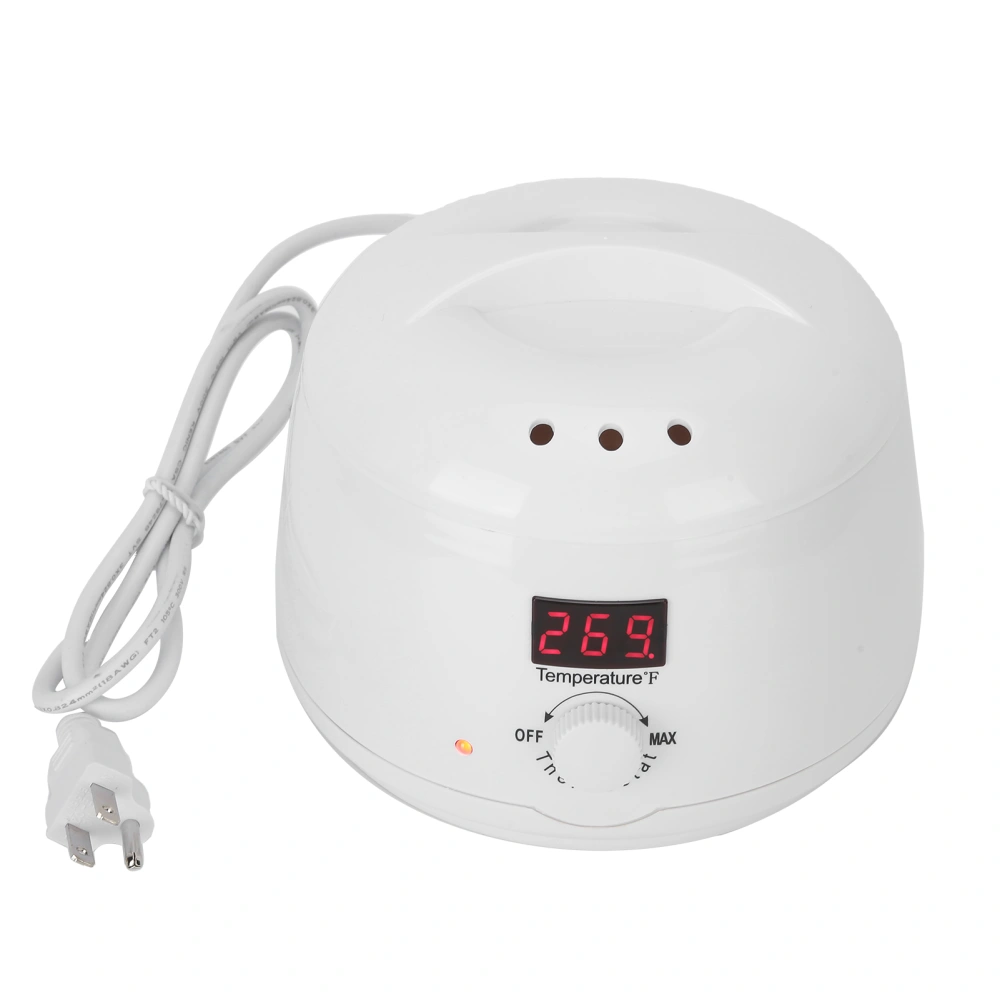 100W Professional Mini Electric Wax Heater Wax Warmer Melter Machine for Hair Removal 500mlUS Plug 110V