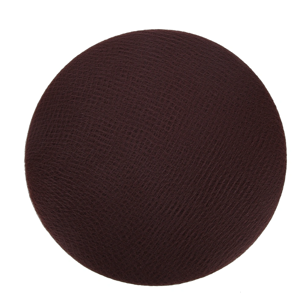 144pcs Hairnet Nylon Disposable Wig Cap Breathable Hair Mesh Net for Home SalonDark Brown