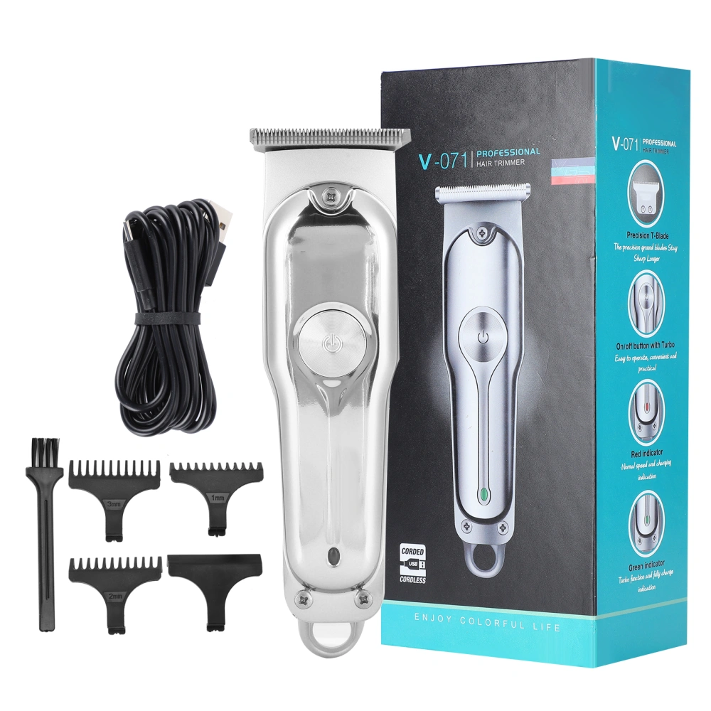 Hair Clipper Electric Hair Trimmer Low Noise Motor Hair Cutting Tool for Home Salon