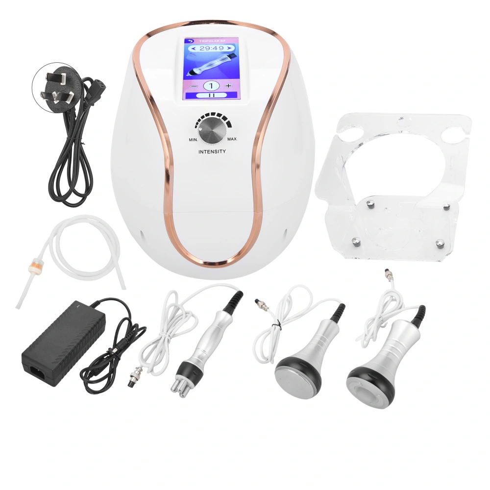 3 in 1 RF Fat Burning Body Slimming Machine Ultrasonic Cavitation Anti Cellulite Beauty Machine100-240V AU Plug