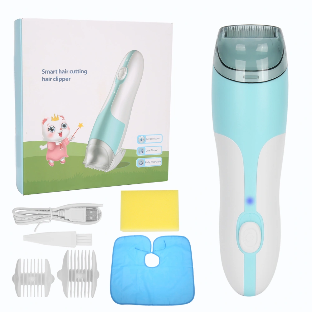 Baby Electric Hair Trimmer Guide Comb Waterproof Portable Hair Clipper for Home Use