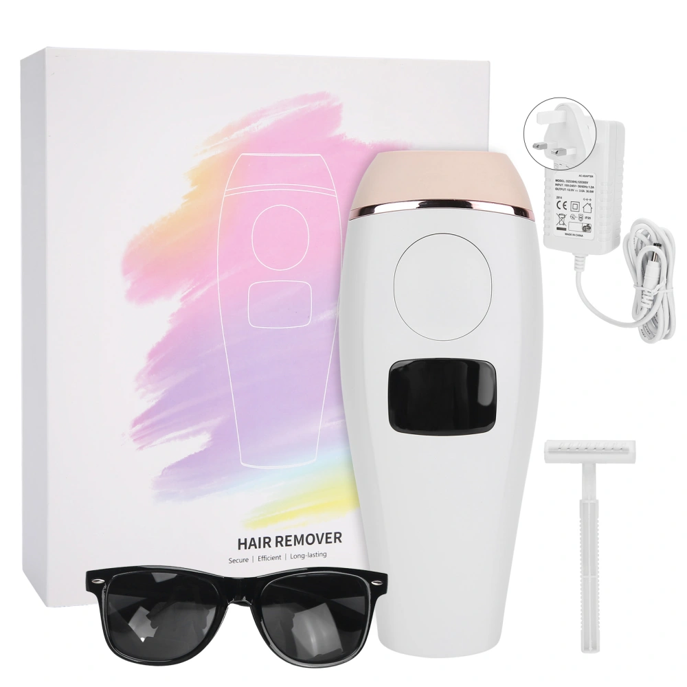 990000 Flashes Electric Depilator Epilator IPL Photon Hair Removal Machine (110-240V)UK Plug