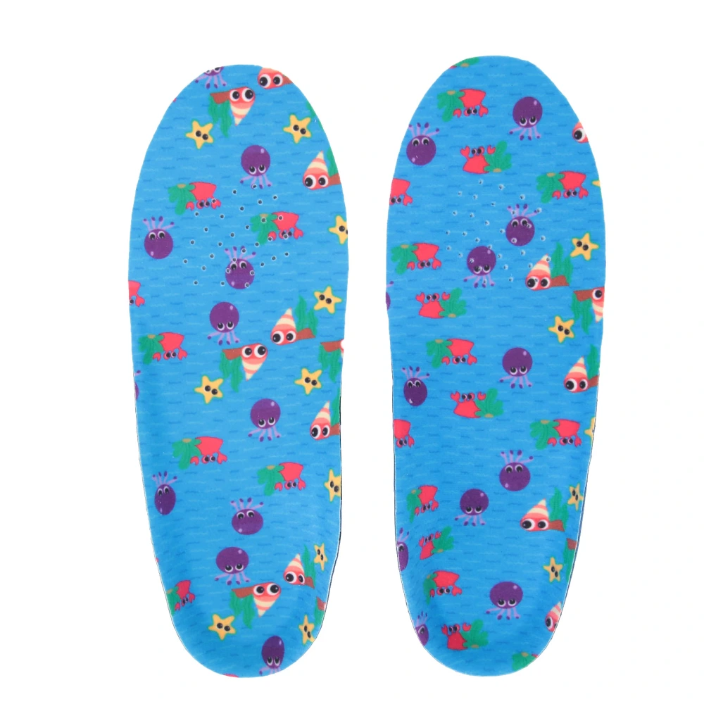 Children Orthotic Insole Flatfoot Toein Toeout Walking Correction Insoles for Kids(L )