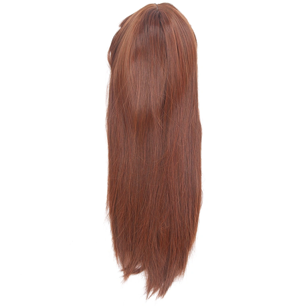 Women Female Long Straight Hair Wigs Cosplay Party Long Hair Wigs Fake Hair 70cm