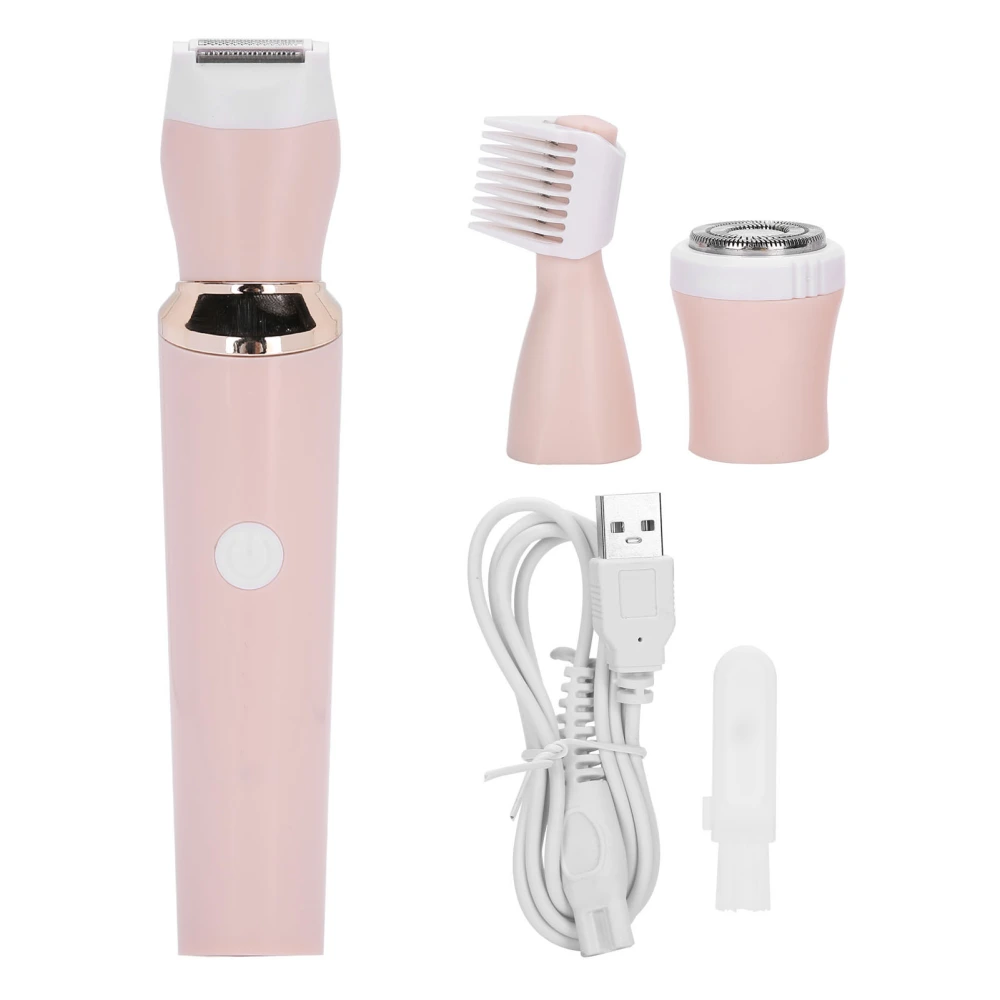 Electric Hair Removal MultiFunction Shaver Waterproof USB Charging Portable Trimmer