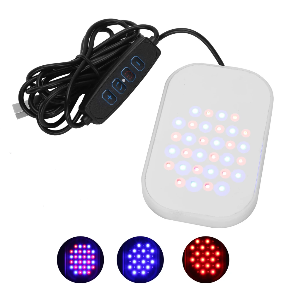 Portable Handheld Photon Skin Rejuvenation Machine Red Blue Light Acne Spots Removal Device