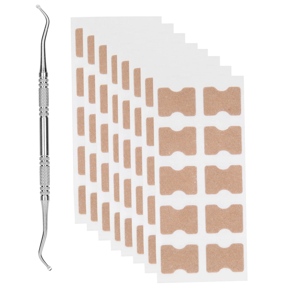 9pcs / Set Ingrown Toenail Correction Stickers Ingrown Toenail Patch Planing Tool