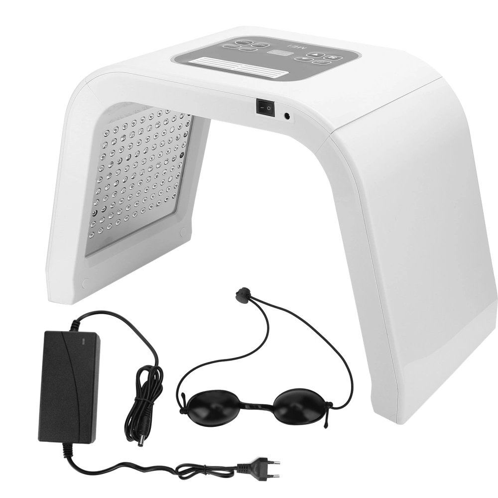 Foldable 7 Colors LED Light Therapy Beauty Machine Photon Skin Rejuvenation Machine100‑240V EU Plug