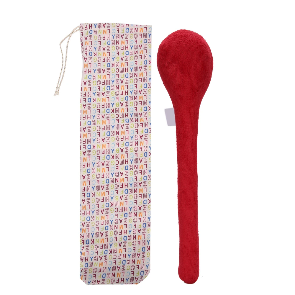 Manual Massage Hammer Stick Portable Back Neck Waist Knock Massager Health Preserving Body Relaxation(Rouge )