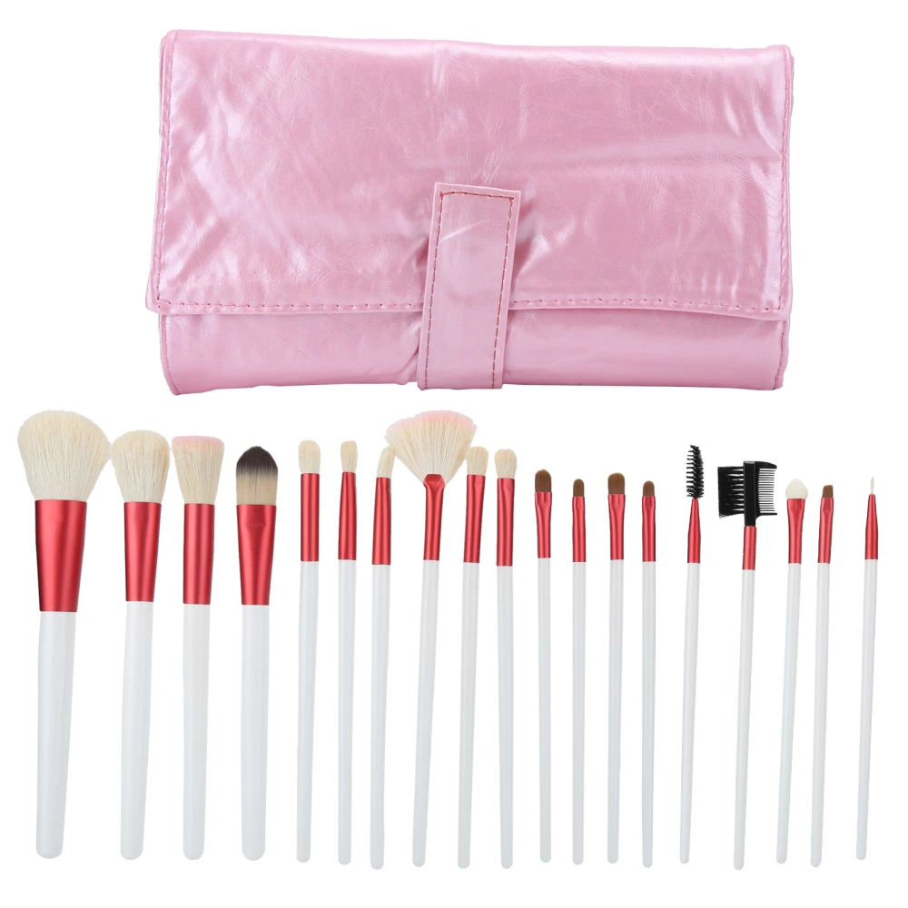 20pcs Makeup Brushes Set Foundation Blush Powder Concealers Eye Shadows Cosmetic Brushes