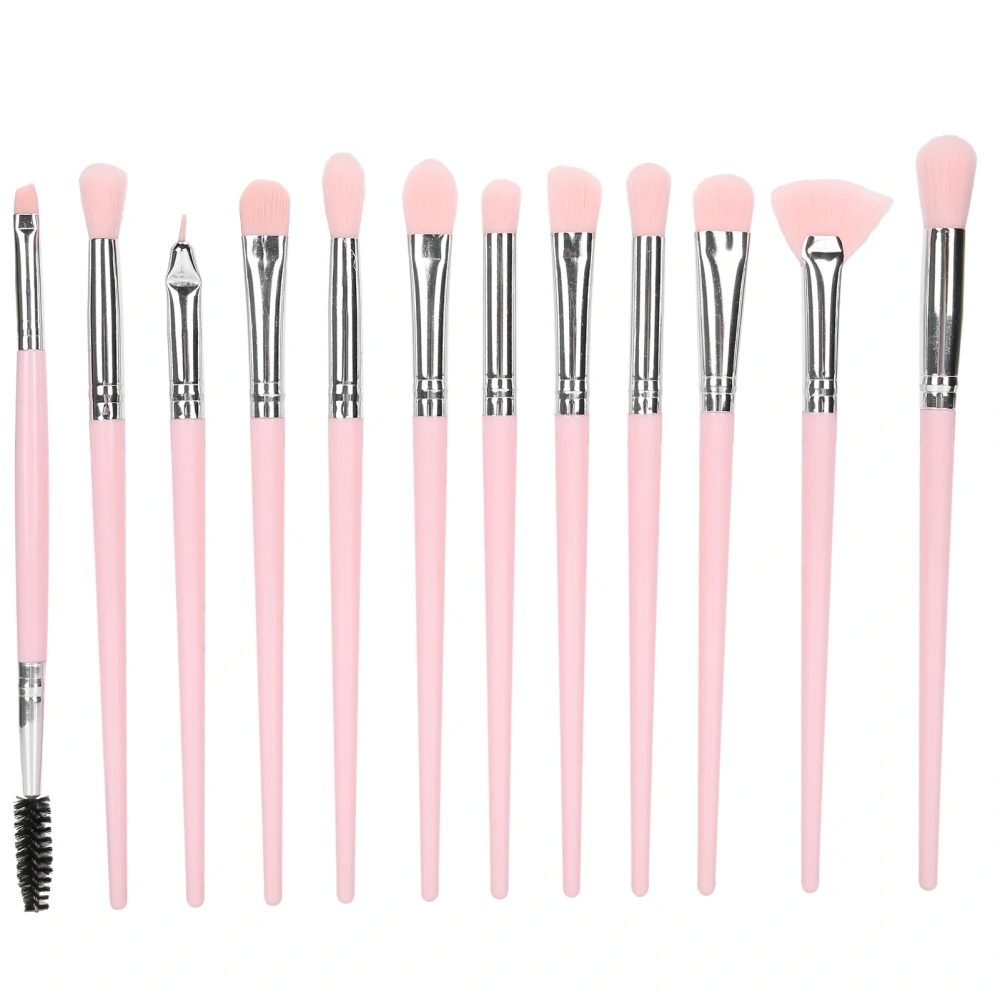 12pcs / Set Professional Eye Shadow Concealer Blusher Brush Cosmetic Brush Makeup Tool