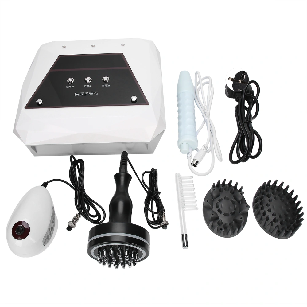 Scalp Care Machine Head Massage MicroCurrent AntiHair Loss Scalp Care Instrument 110240V(EU Plug )