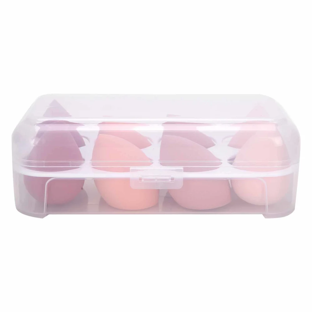 MAANGE 8pcs Makeup Sponge Set Cosmetic Foundation Blending Sponge Blenders