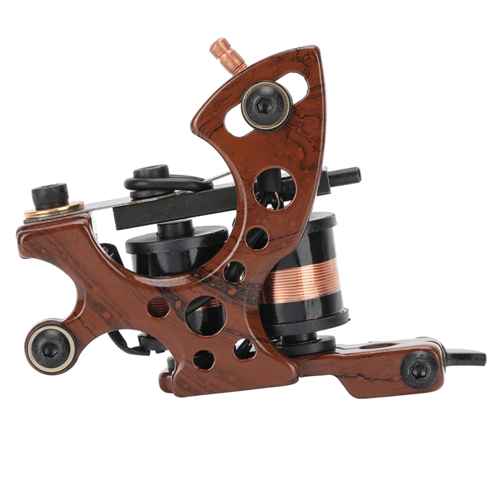 Professional Tattoo Machine Coil Liner Shader Tattoo Machine Alloy Tattoo Supplies22014‑2 Brown