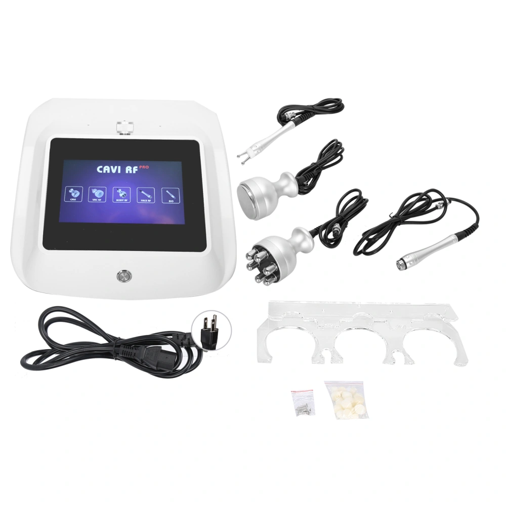 5 In 1 Ultrasonic 40Khz Fat Burning + RF + Micro Current + Negative Pressure MachineUS Plug 110V