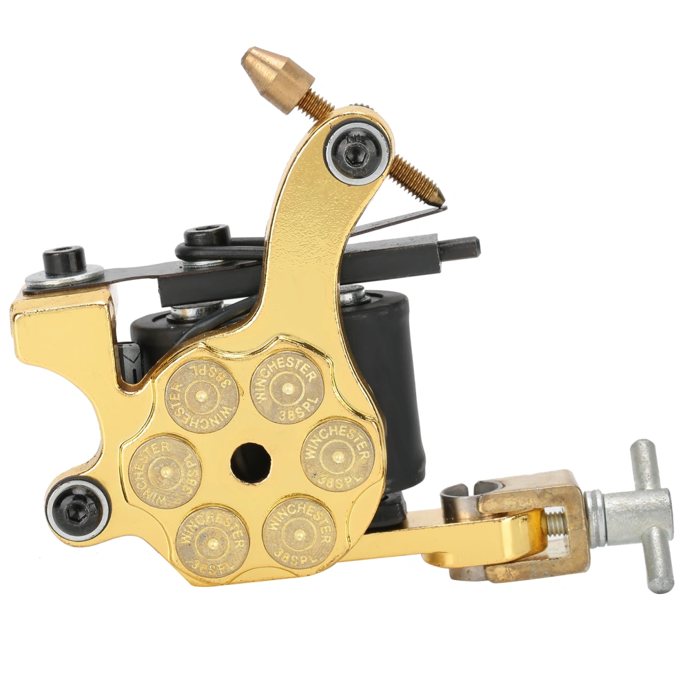 10 Wraps Coils Tattoo Machine Alloy Liner Shader Tattoo Device Body Art Tattoo Tool22030‑2