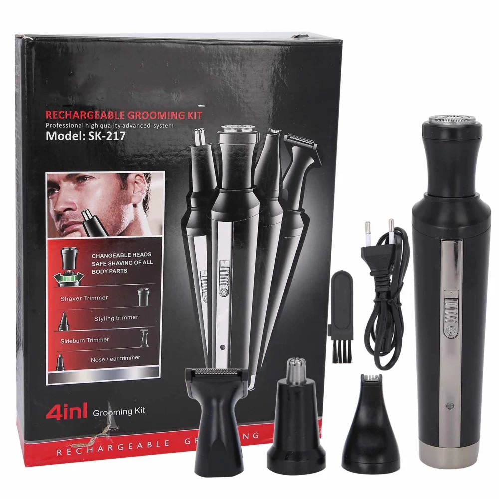 MultiFunctional Rechargeable Electric Shaver Hair Clipper Nose Hair Trimmer