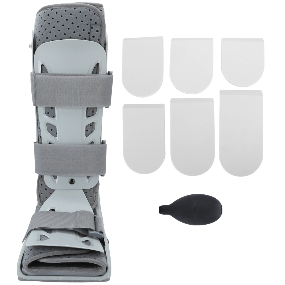 Walker Brace Achilles Boot Breathable Short Broken Toe Fracture Foot Stabilizer BootGray M