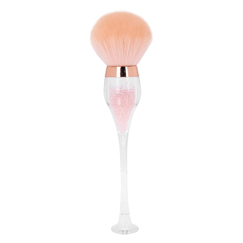 Professional Nail Art Dust Removal Brush Portable Blusher Loose Powder Brush Manicure Tool