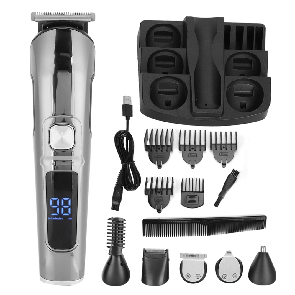 Hair Clipper MultiFunctional Men Grooming Kit Electric Barber Male Beard Trimmer