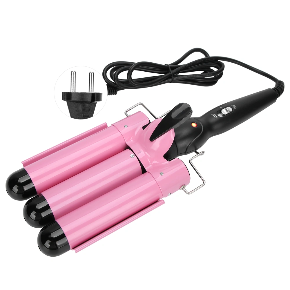 3 Barrel Curling Iron Wand Adjustable Hair Curler Waver Crimper Hair Styling Tool 110V~240VEU Plug 32mm