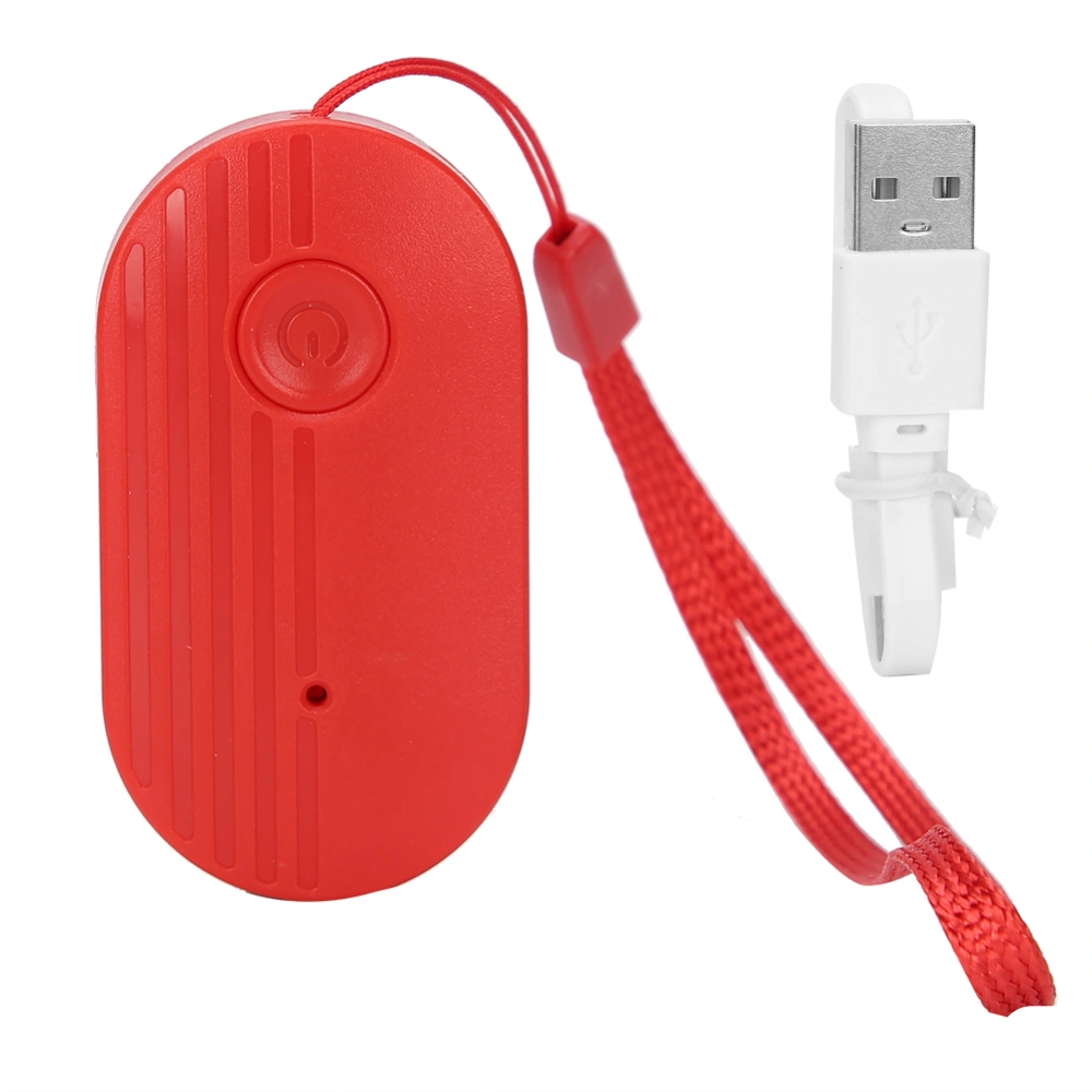 Infusion Fluid Alarm Reminder Rechargeable DripFeeding Automatic Sound Alarm(Red )