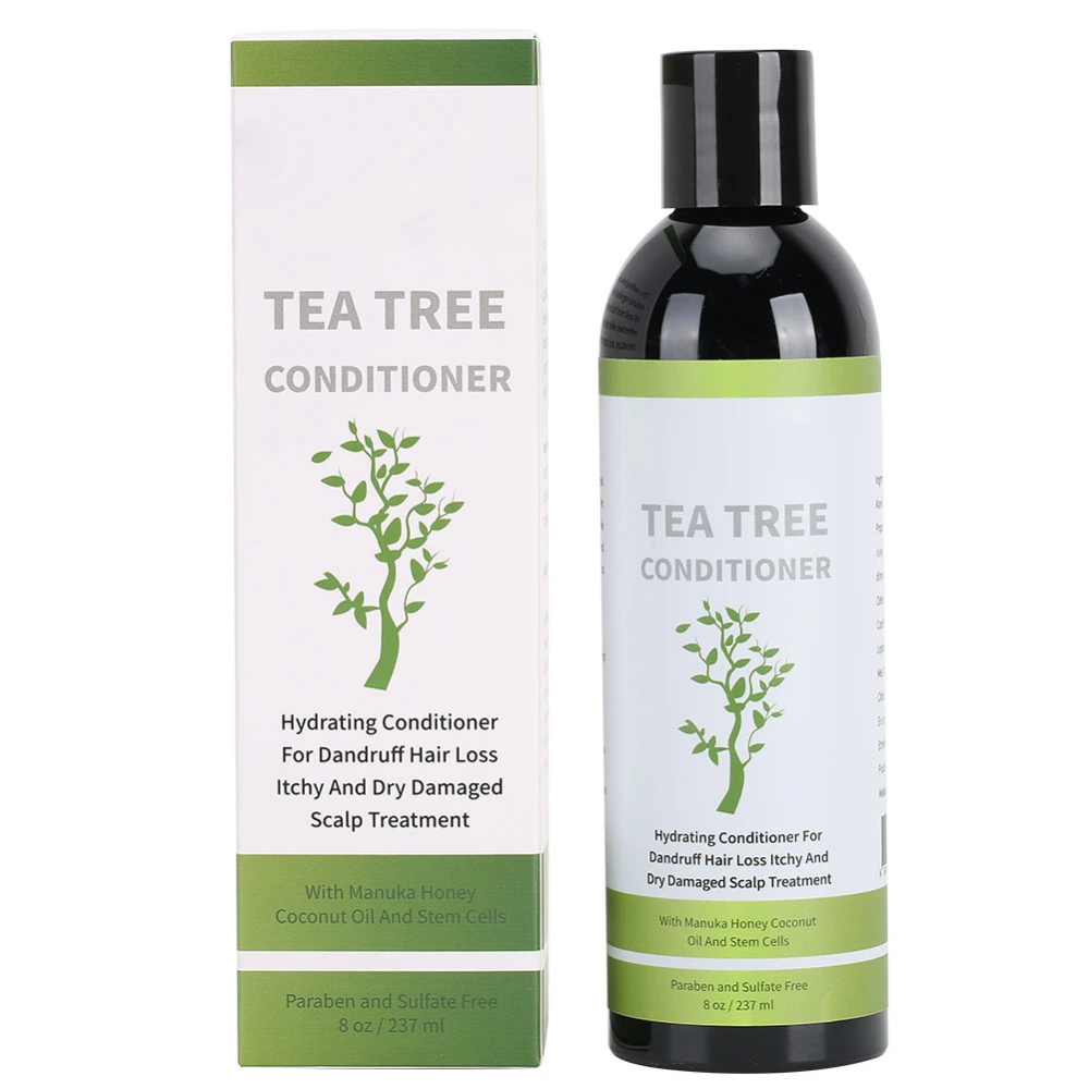 Tea Tree Oil Moisturizing Hair Conditioner Nourishing Repair Hair Conditioner 237ml