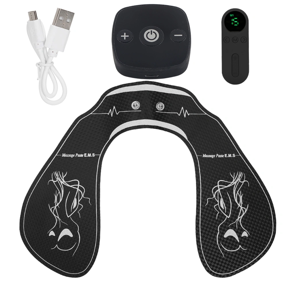 Wireless EMS Hip Trainer Remote Control Smart Buttock Lifting Massage StimulatorBlack