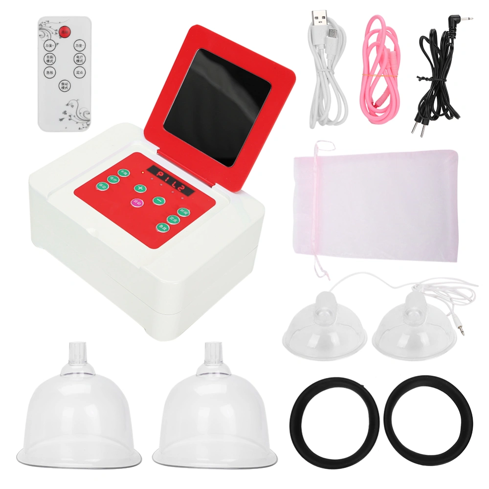 Electric Breast Enlargement Device Electrotherapy Breast Massage Enhancement MachineC Cup