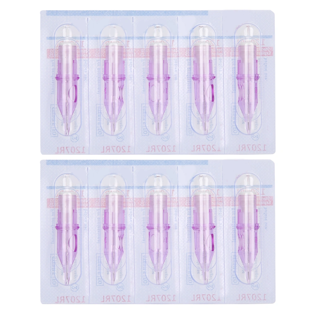 10pcs / Box Disposable Tattoo Needle Tattoo Machine Pen Cartridge Needle Accessory7RL