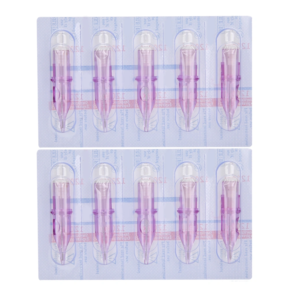 10pcs / Box Disposable Tattoo Needle Tattoo Machine Pen Cartridge Needle Accessory9RL